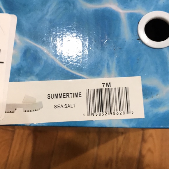 Jeffrey Campbell Summertime Sandal in Sea Salt, Size: 7 - Picture 4 of 11